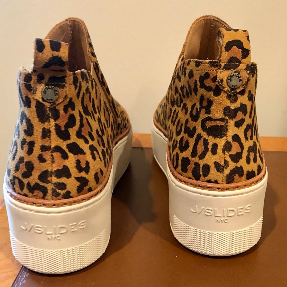 J Slides leopard hi top NEW! - Picture 7 of 11